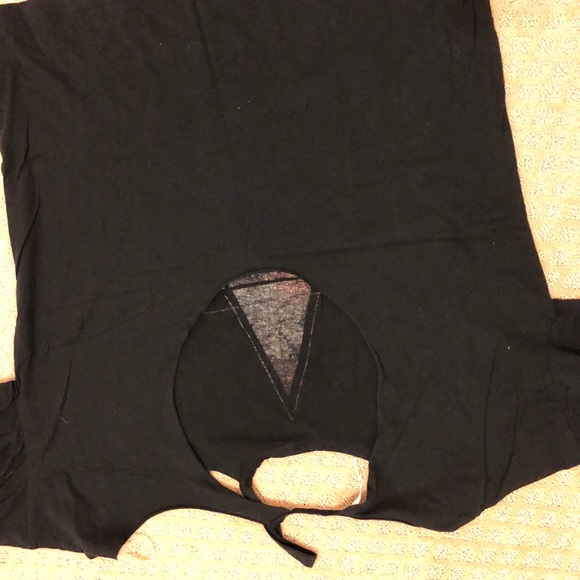 Oversized Cutout Tee - Picture 2 of 2